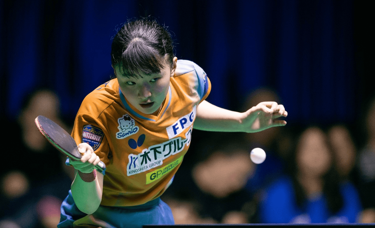 张本美和3-0横扫张安，晋级法兰克福冠军赛女单16强