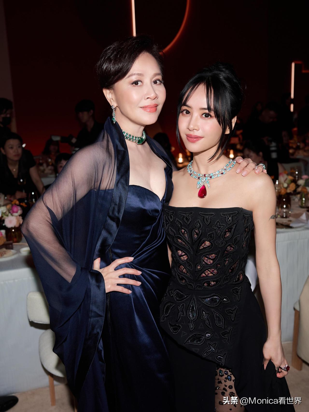 这样的同框画面是不是格外难得～宝格丽近期不仅把全新高级珠宝与腕表系列带到上海，更
