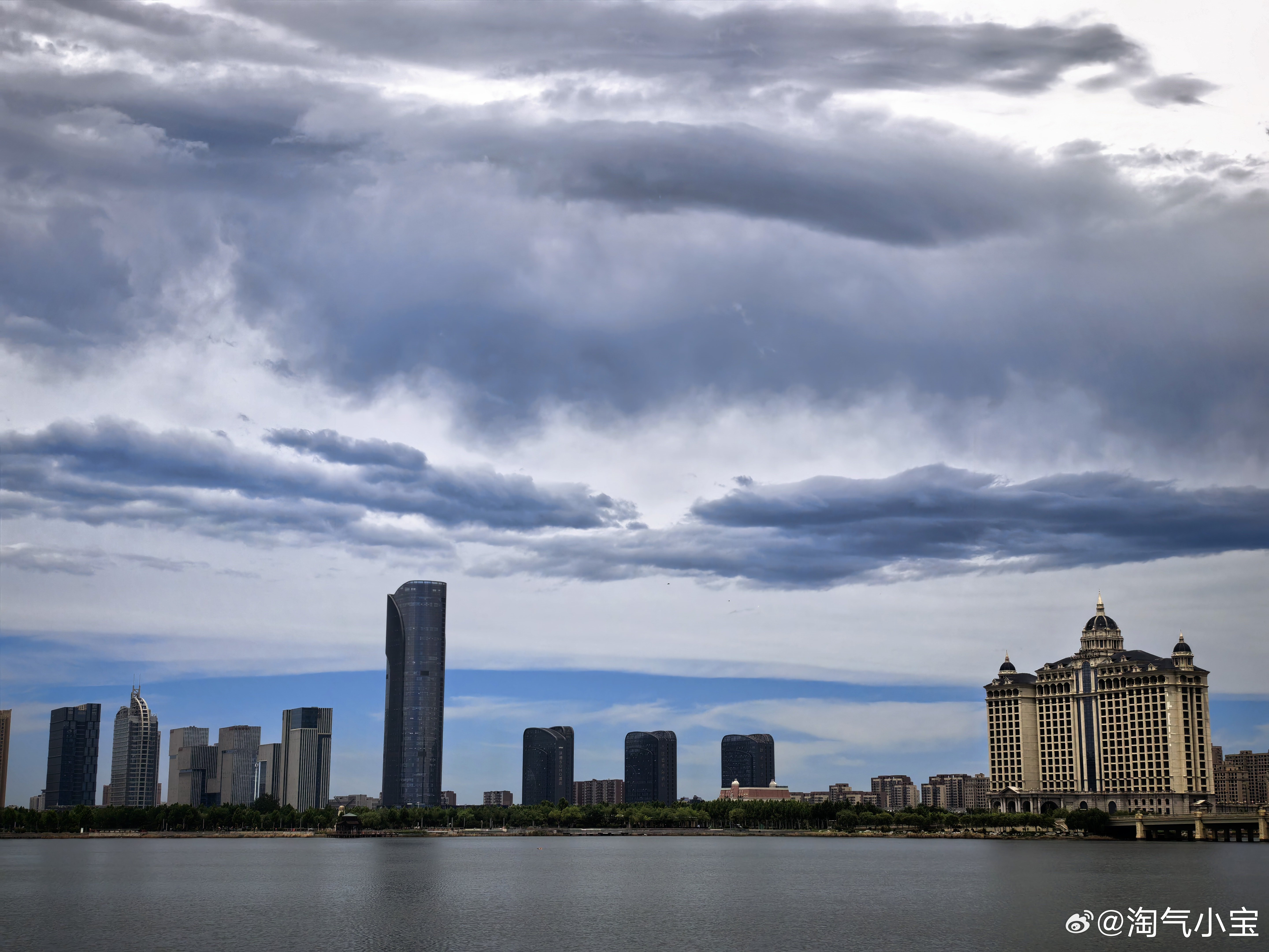 滴几滴雨点子也叫下雨么谁把东营的雨偷走了 东营·悦来湖大桥