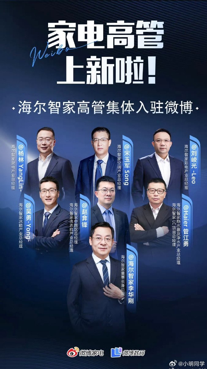 作为一名山东人，在520这个特殊的日子里，打开微博看到了海尔理工男天团集体“表白