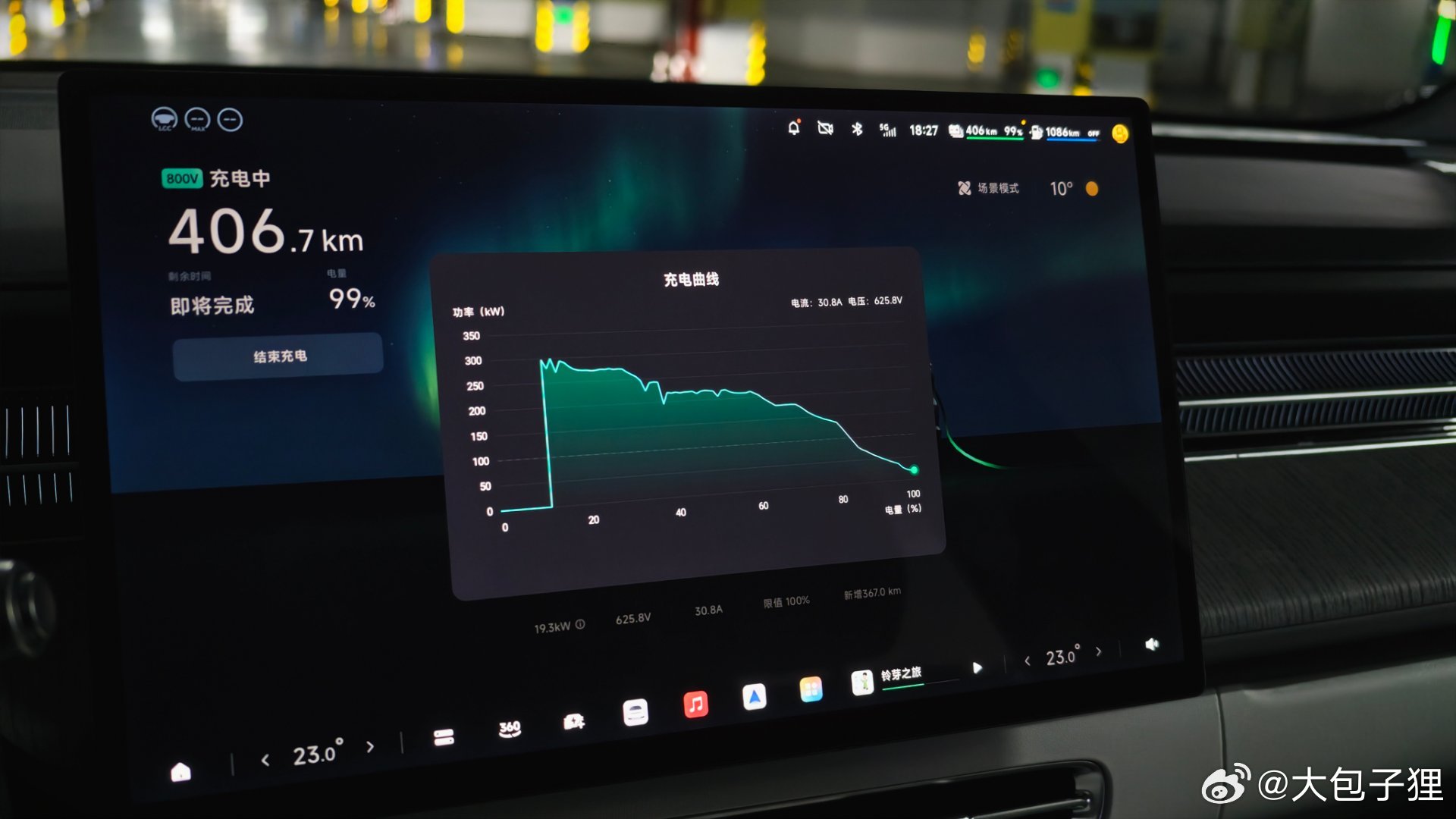感受了一把小鹏G6超级增程的充电速度，好家伙，这虽然是增程车，可是充电速度一点也