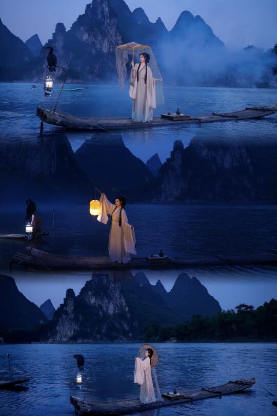 江湖暮色🌙 灯火阑珊🏮