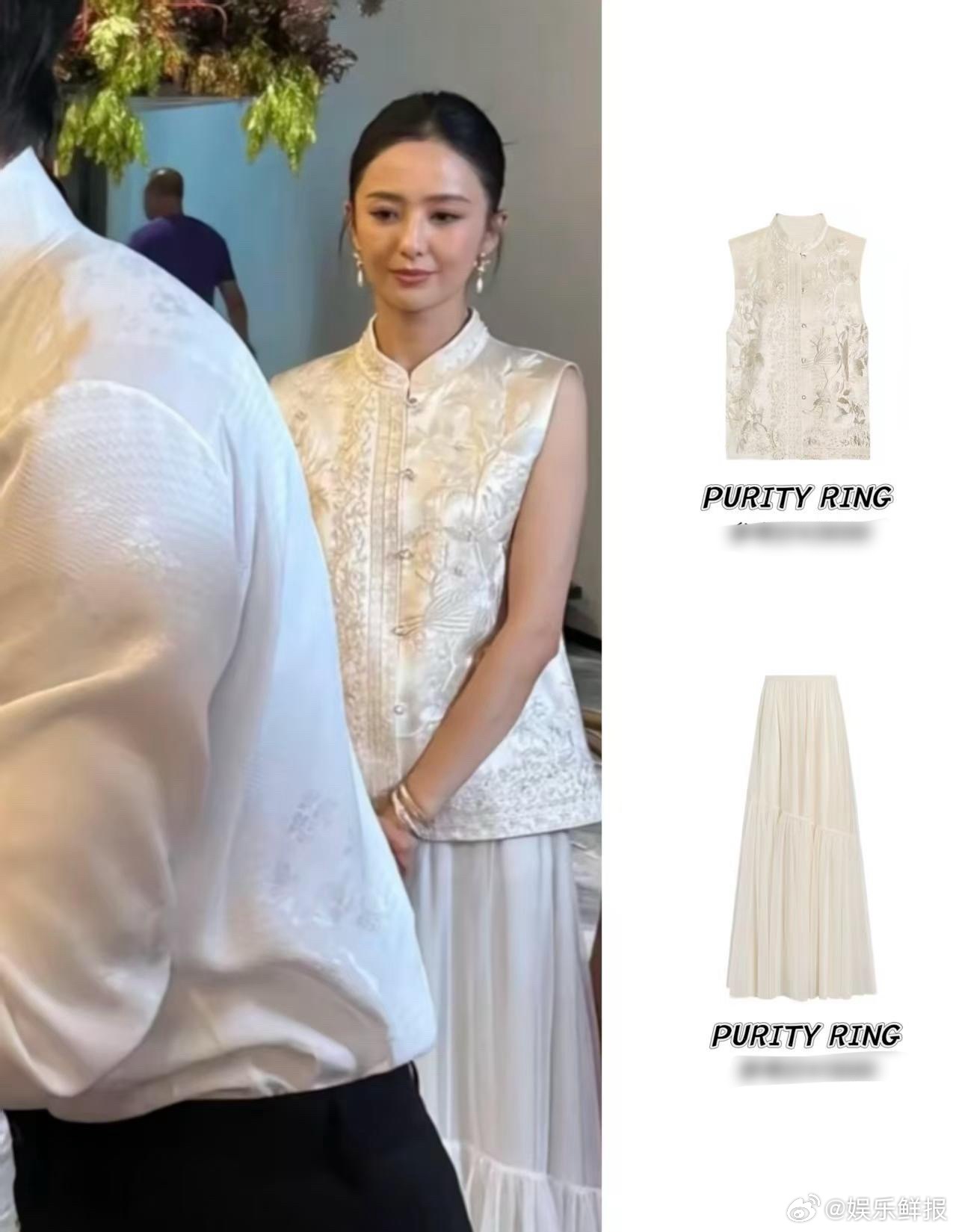 佟丽娅新中式董璇和张维伊再婚的伴娘竟然是佟丽娅哈哈哈哈哈哈，丫丫一身新中式礼服搭