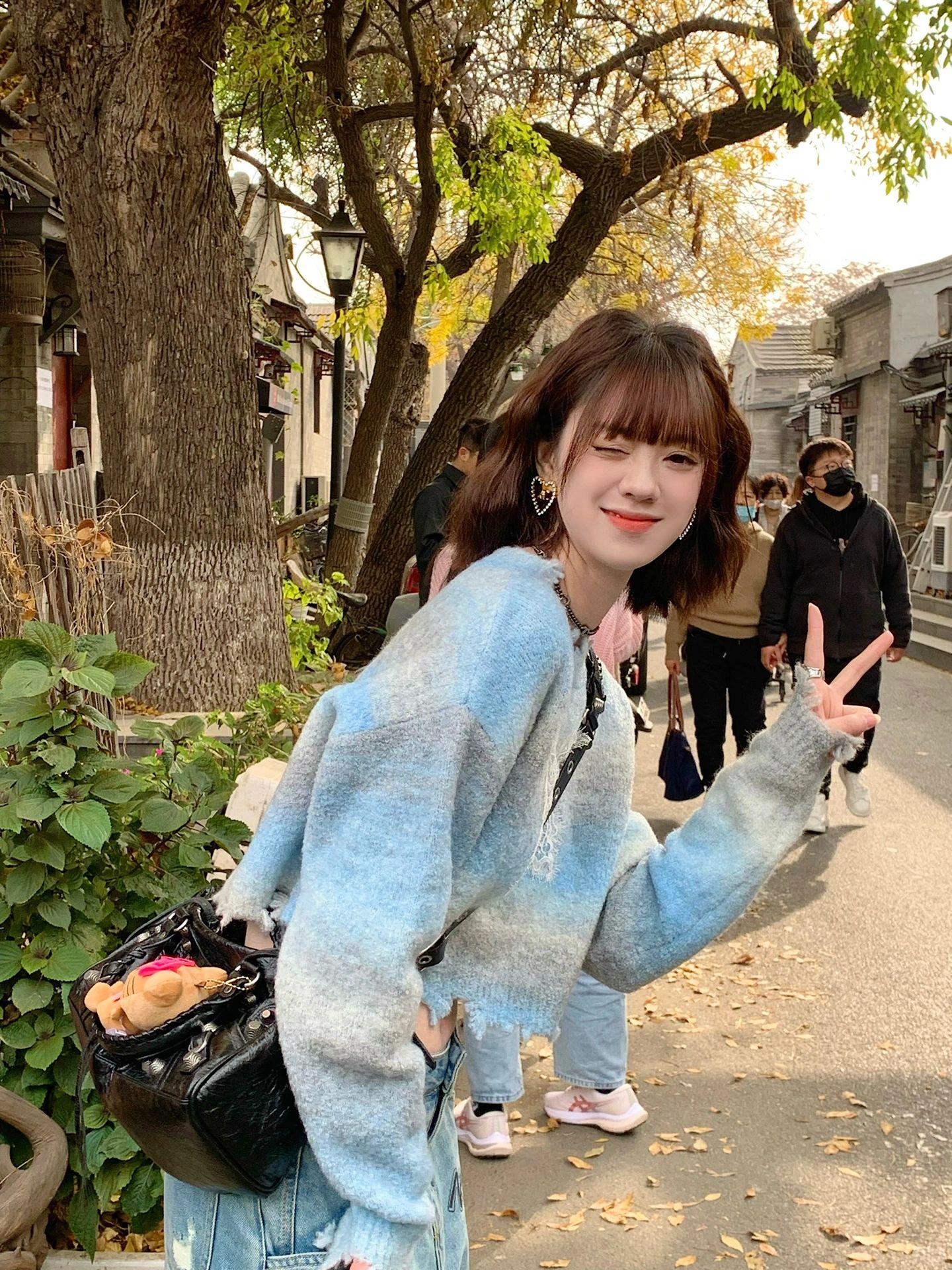 胡同里的开心记忆🫶🏻🍂