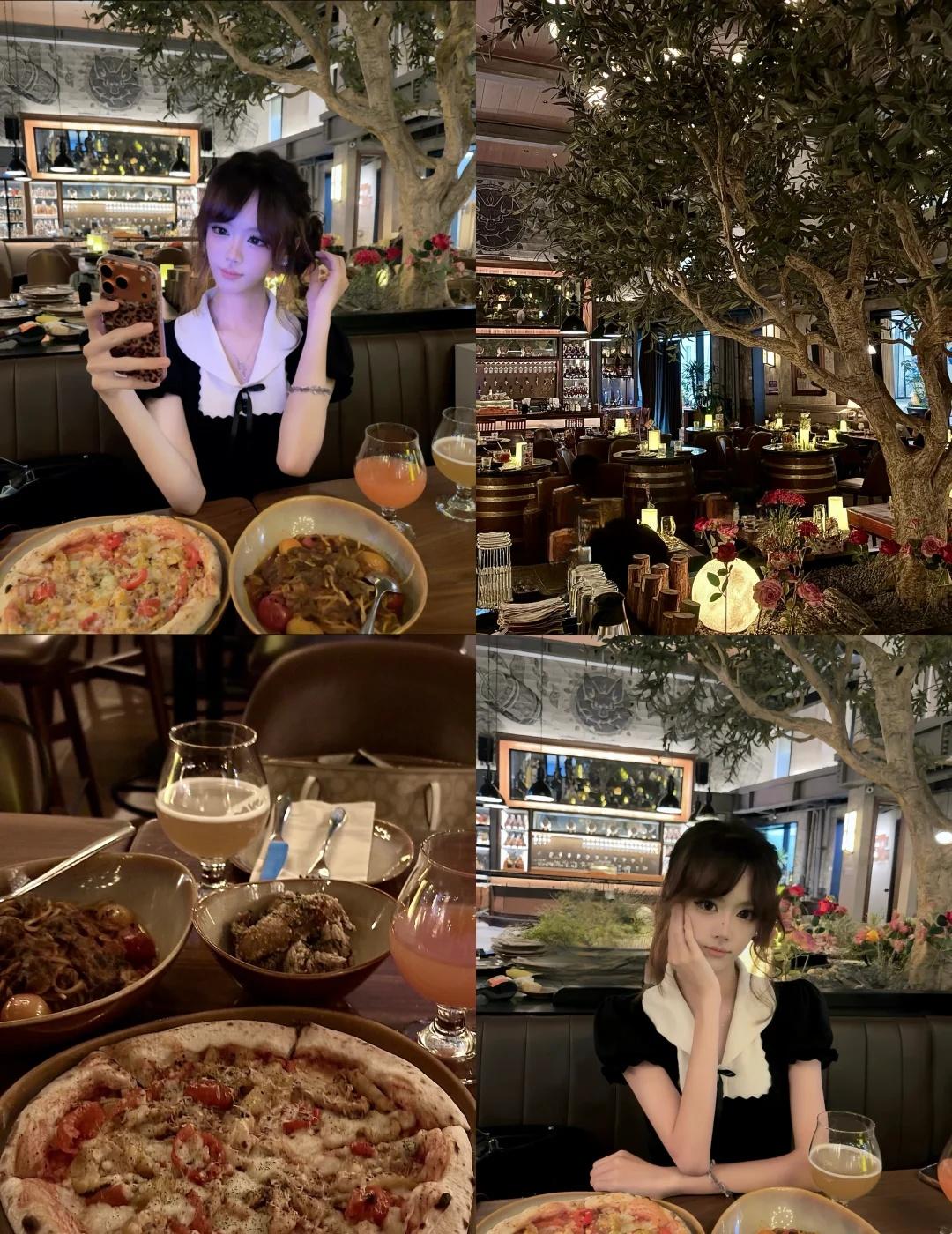 广州探店｜氛围感拉满的漂亮餐厅🍴
终于来粤海天地的这家commune了～
才发