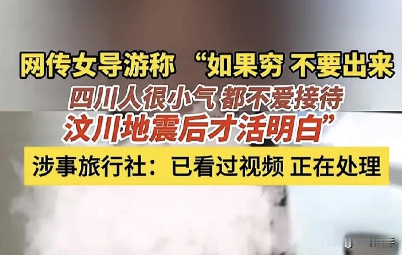 山东青岛的那个内涵不购物游客的女导游，为何大家要对她穷追猛打，非要让相关部门给一
