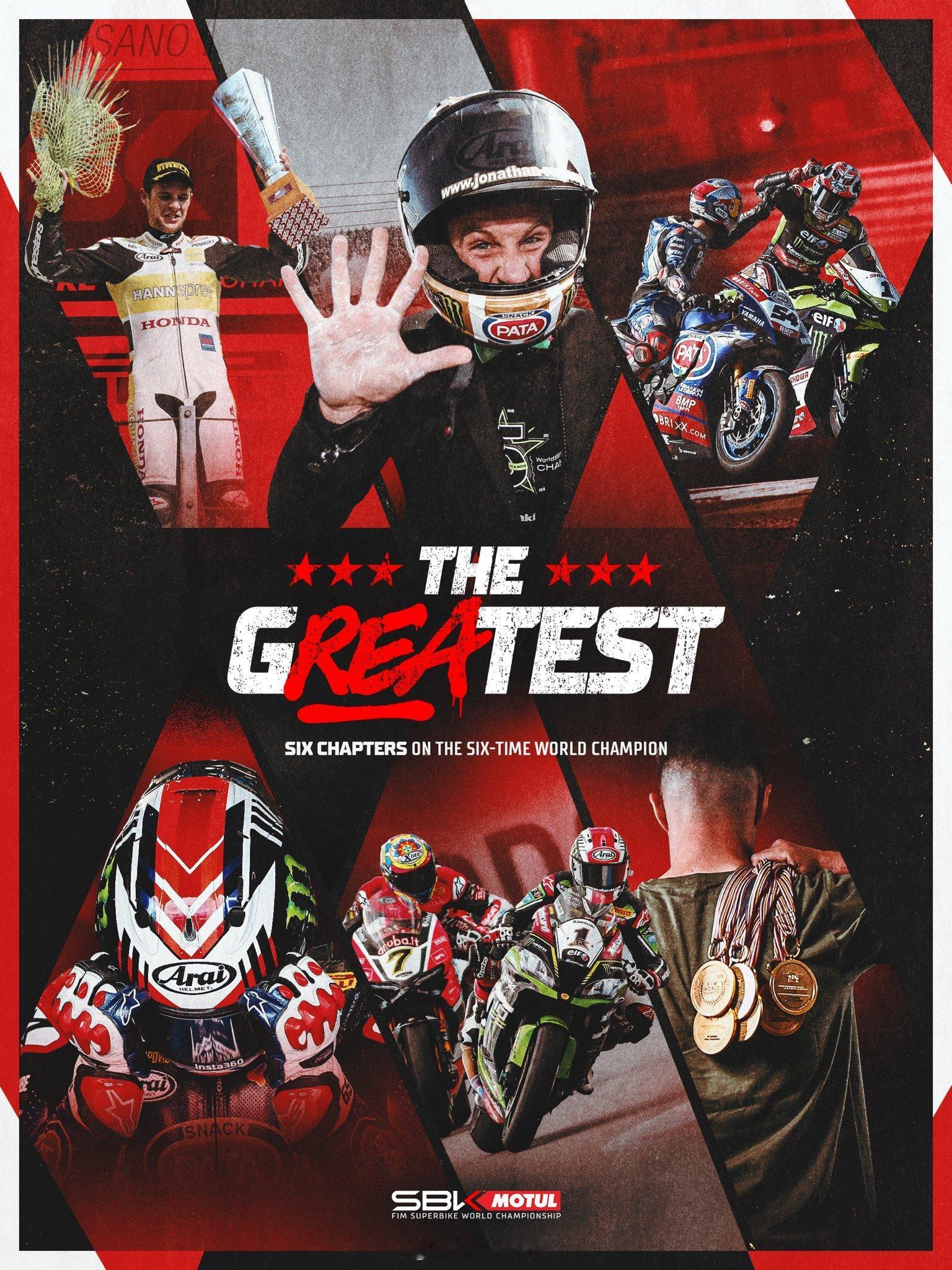 《THE GREATEST》全新纪录片系列六集纪录片系列，讲述WorldSBK历