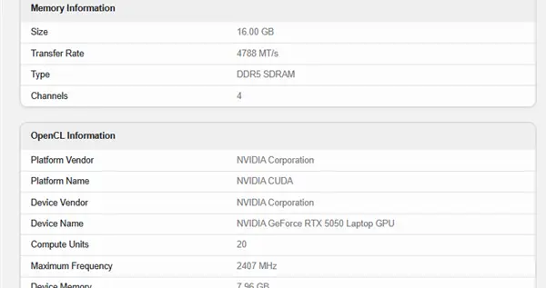 RTX 5050终于现身跑分！比前代快11%：核心数量一点没多