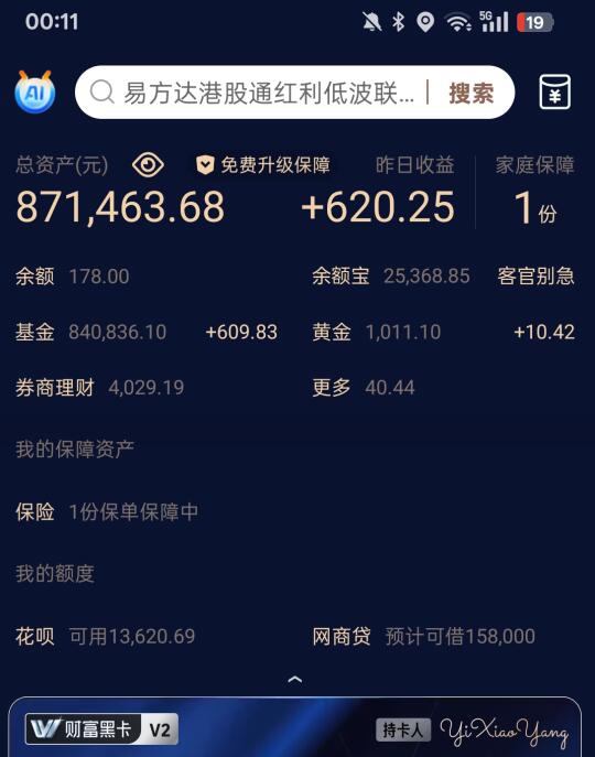 99年女生！终于存够87万了！