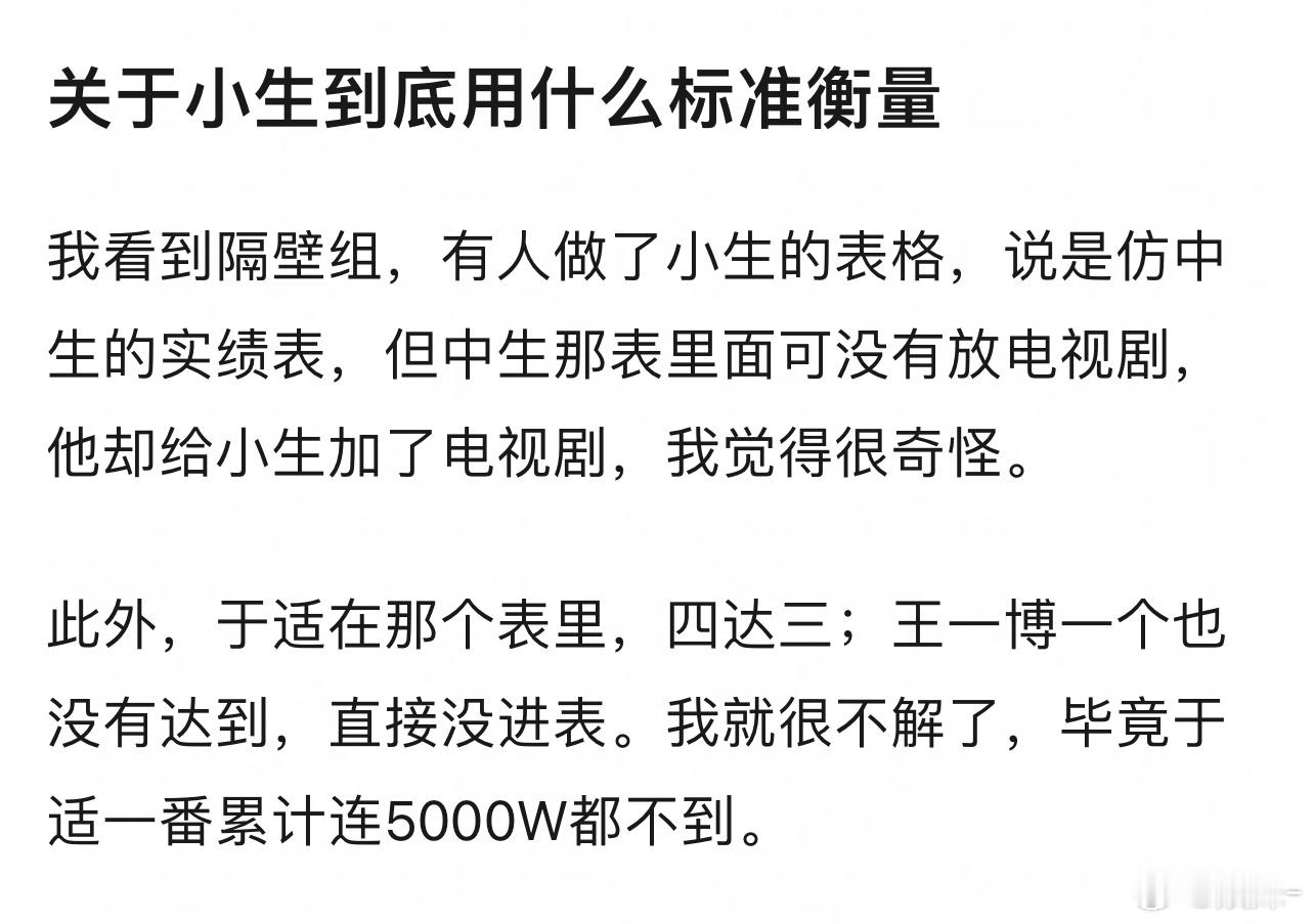哪家粉丝想给谁抬咖就拉个表，按有利于他们的算法拉表，这不是常规操作吗？[允悲] 