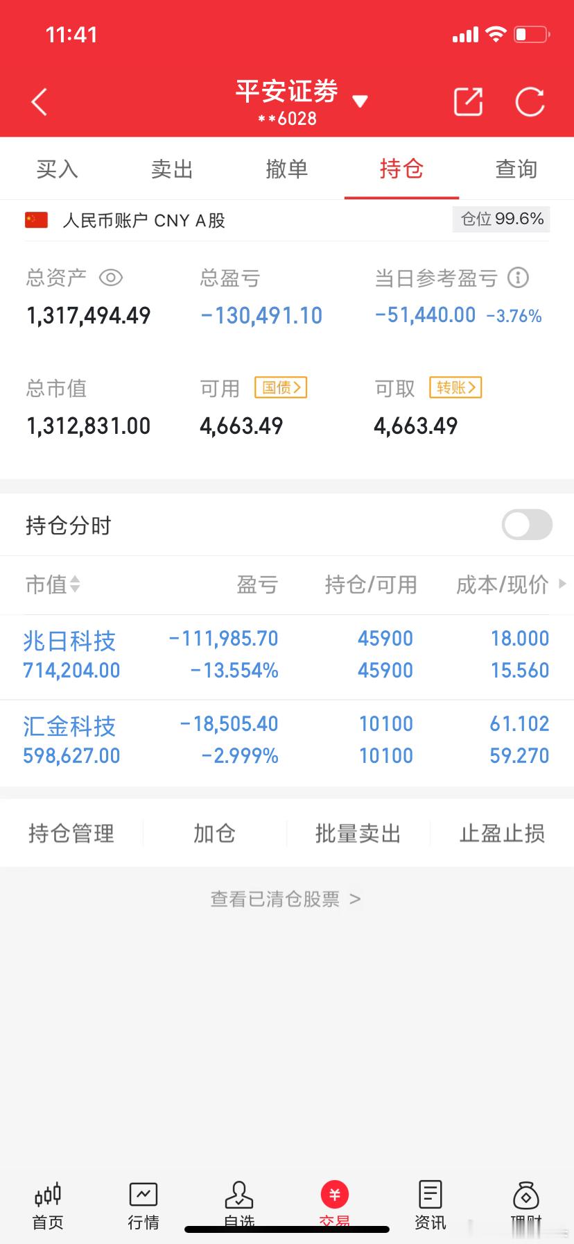 真实记录：莎莎本金50万（10.8号）开始挑战到今天过年（倒计时还剩于29天）市