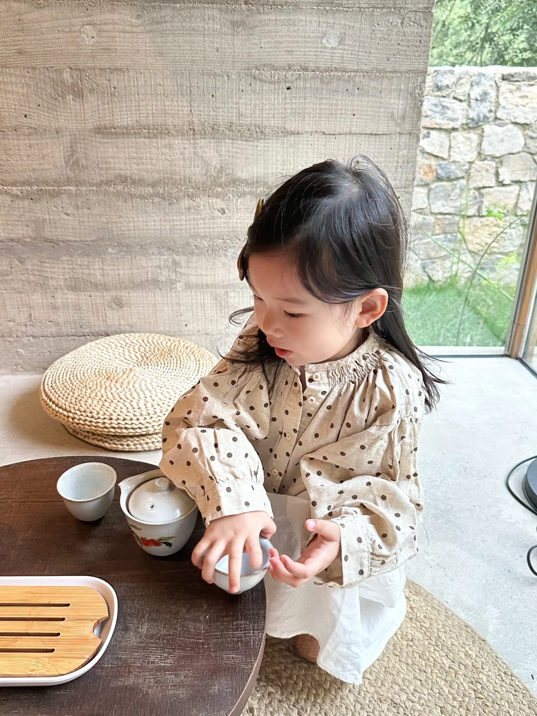 来喝茶～