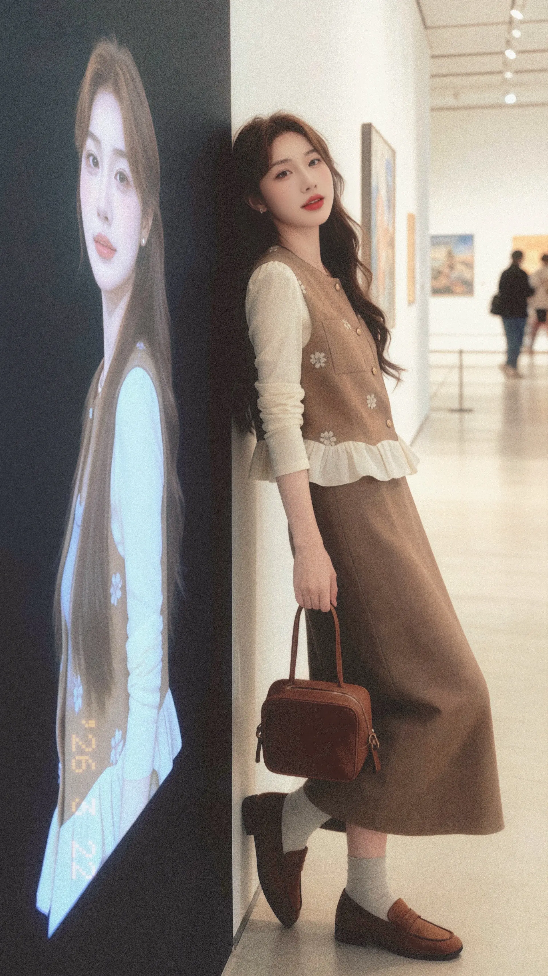 申请入局早春氛围感穿搭 温柔穿搭 韩系穿搭 ootd穿搭推荐 高级感穿搭