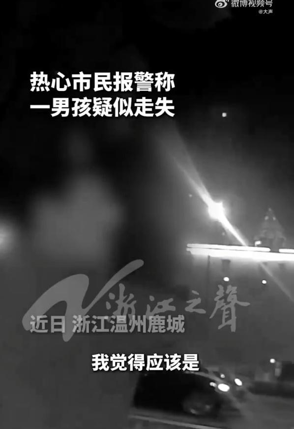 邻里互助暖人心！温州警民携手，快速送迷路男娃回到母亲身边～