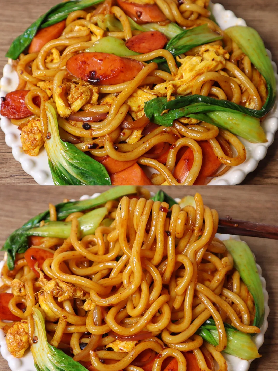 五分钟搞定㊙️秒杀路边摊的老干妈炒乌冬面‼️