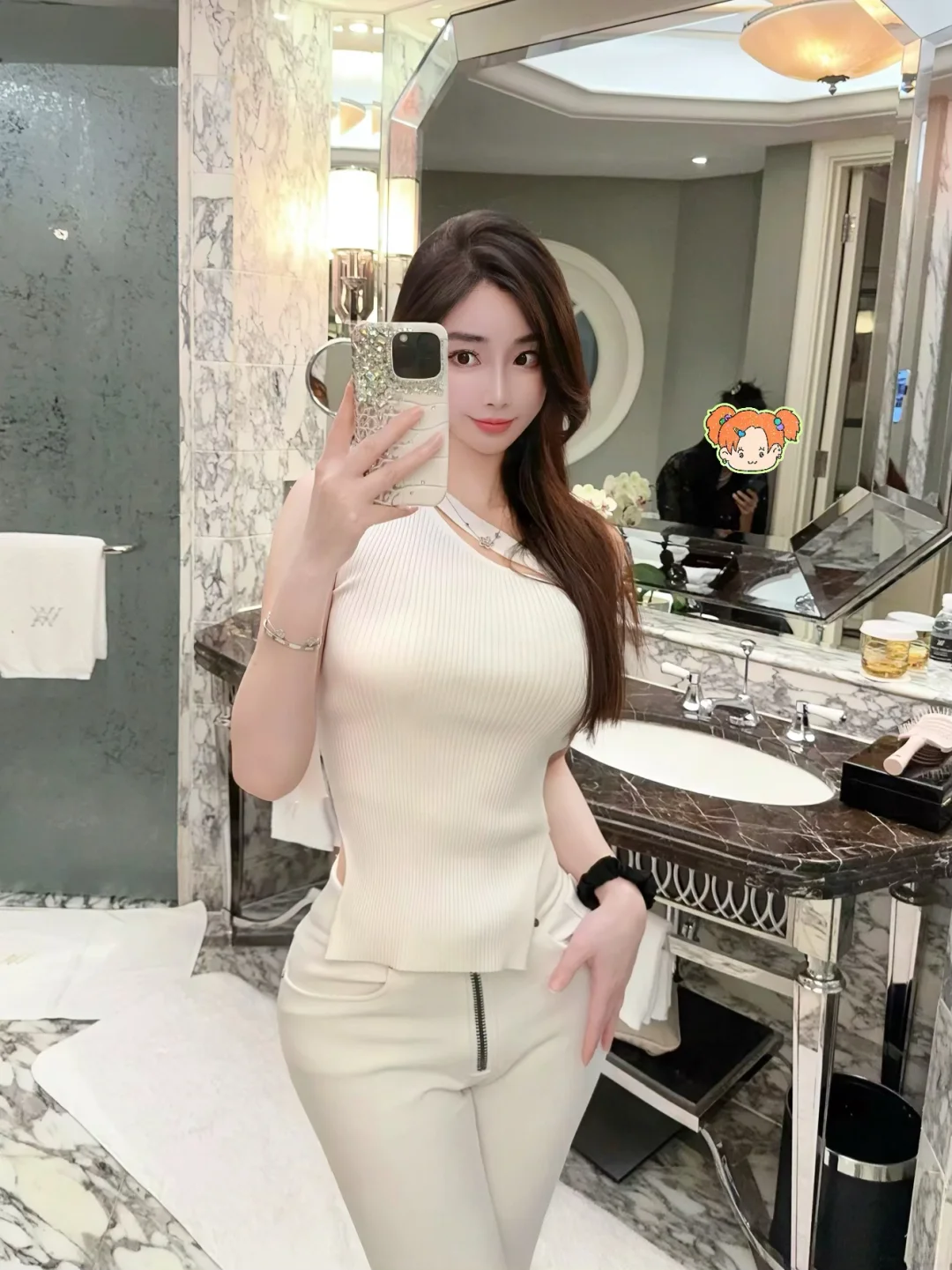 OOTD｜对镜自拍 一身白真的是纯欲感十足