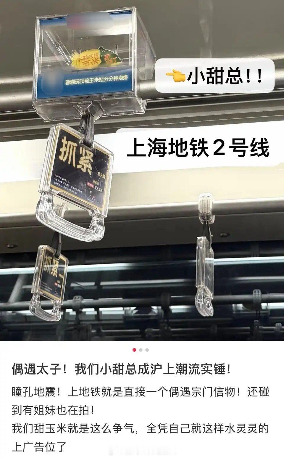 啊 栩你渝生cpf甜玉米好像上地铁了 