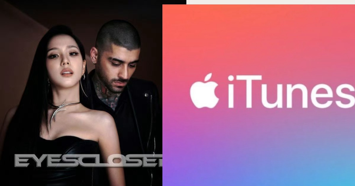 JISOO和Zayn的《EYES CLOSED》成为 2025 年 K-pop 