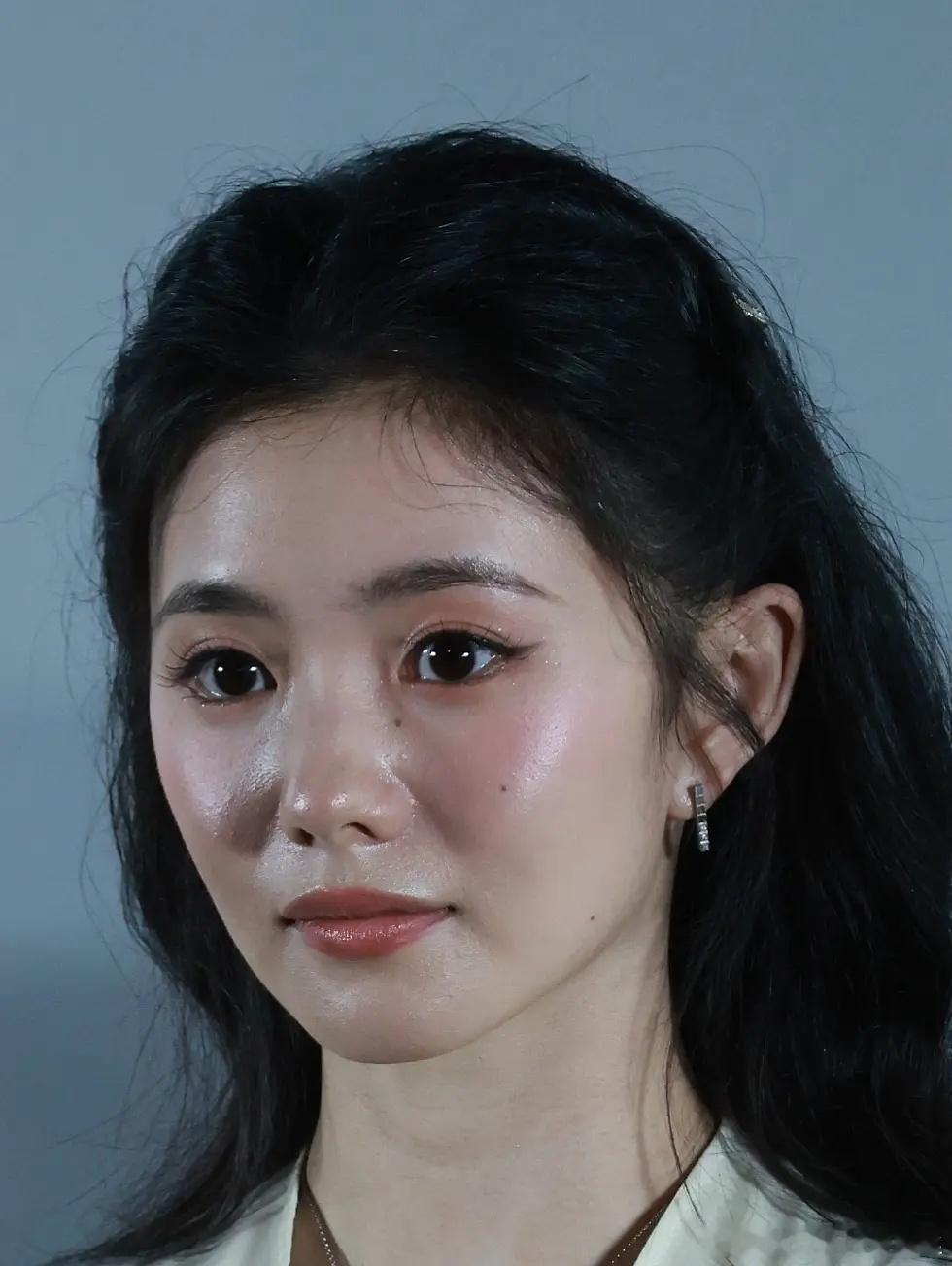 刘浩存也有这么深的法令纹啊 