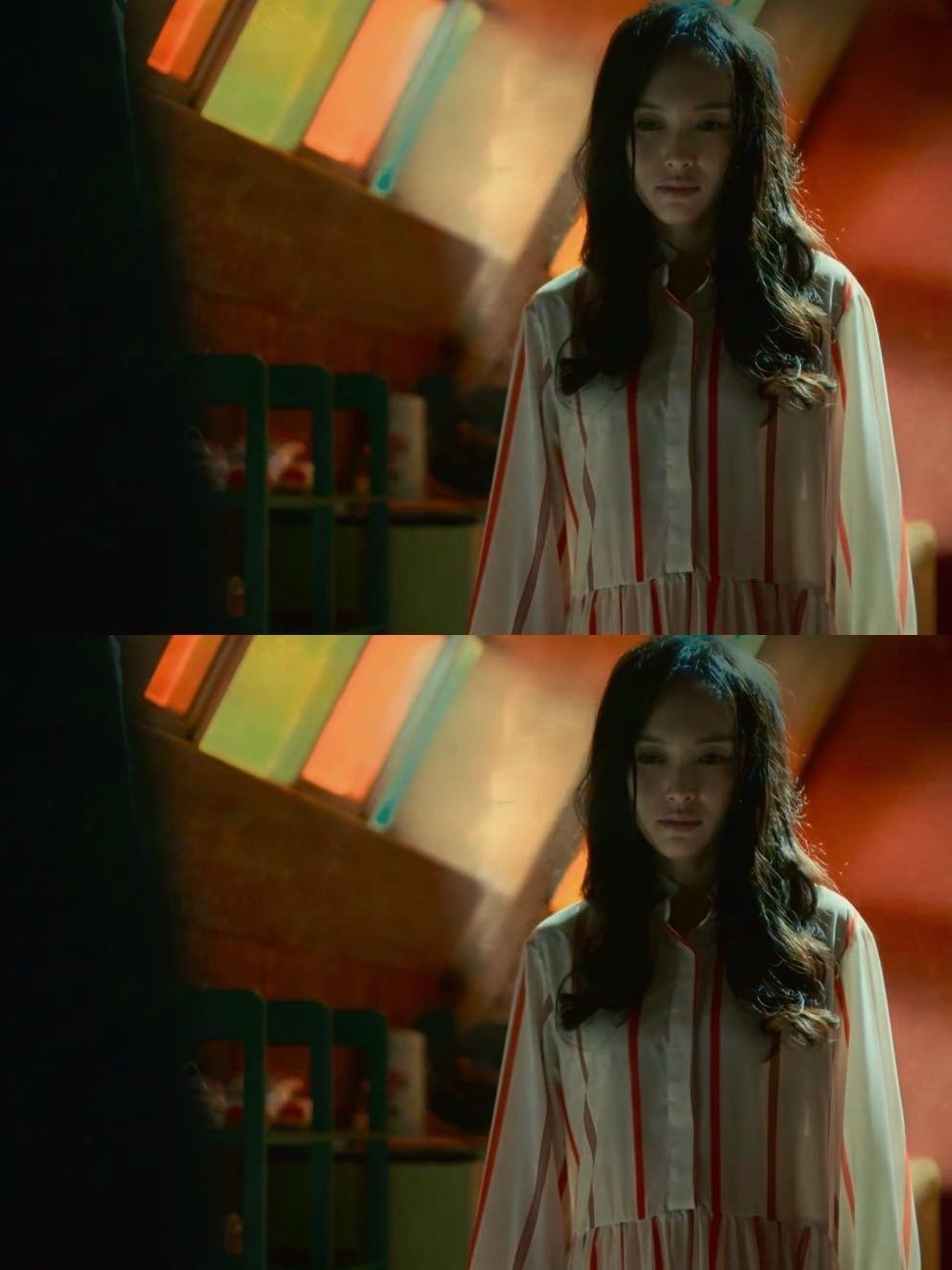 唐嫣你别演了我害怕 从抱娃的慈爱柔光到护子的凌厉锋芒，一秒切换丝滑至极，用一段眼