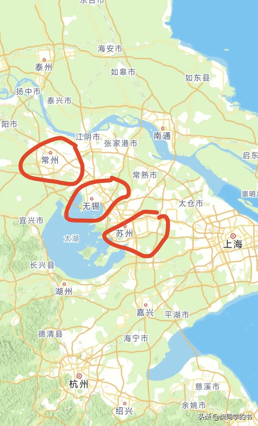 苏锡常都市圈是江苏省的经济强区，由苏州、无锡和常州三个城市组成。苏锡常都市圈在制