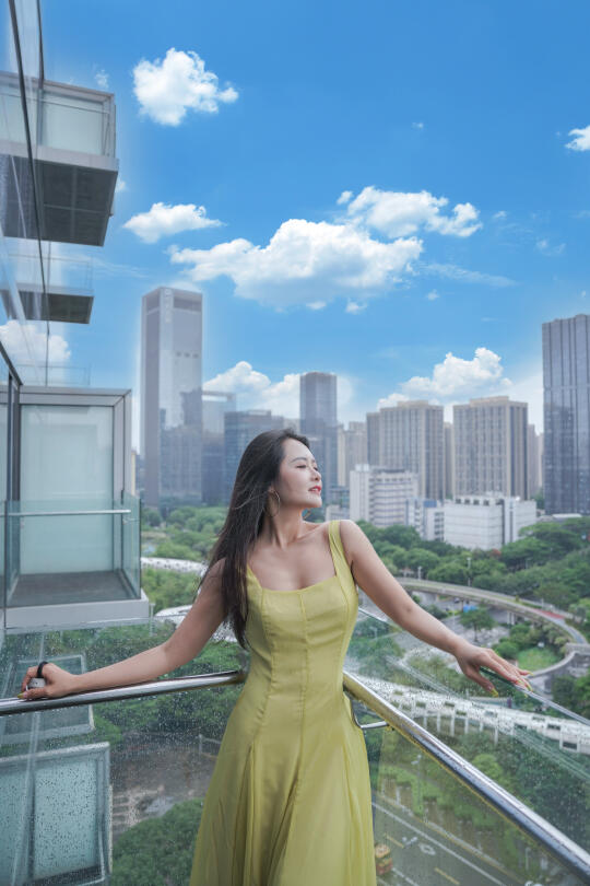 顺德喜来登｜远眺江景享受城市staycatio