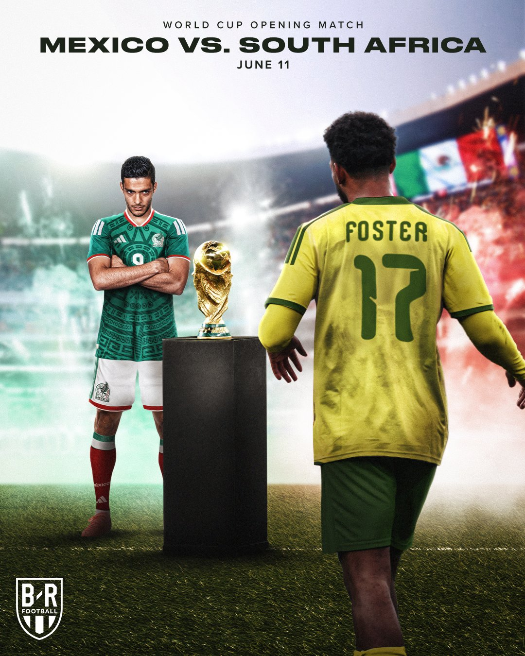 墨西哥VS南非 2026年美加墨世界杯揭幕战：墨西哥vs南非2010年南非世界杯