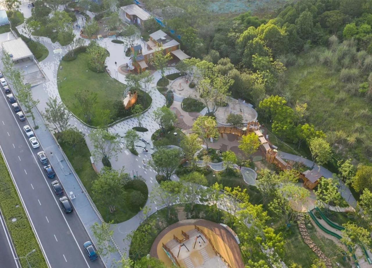 案例分享011|城市儿童公园景观空间
项目名称：成都招商时代公园项目儿童公园
项