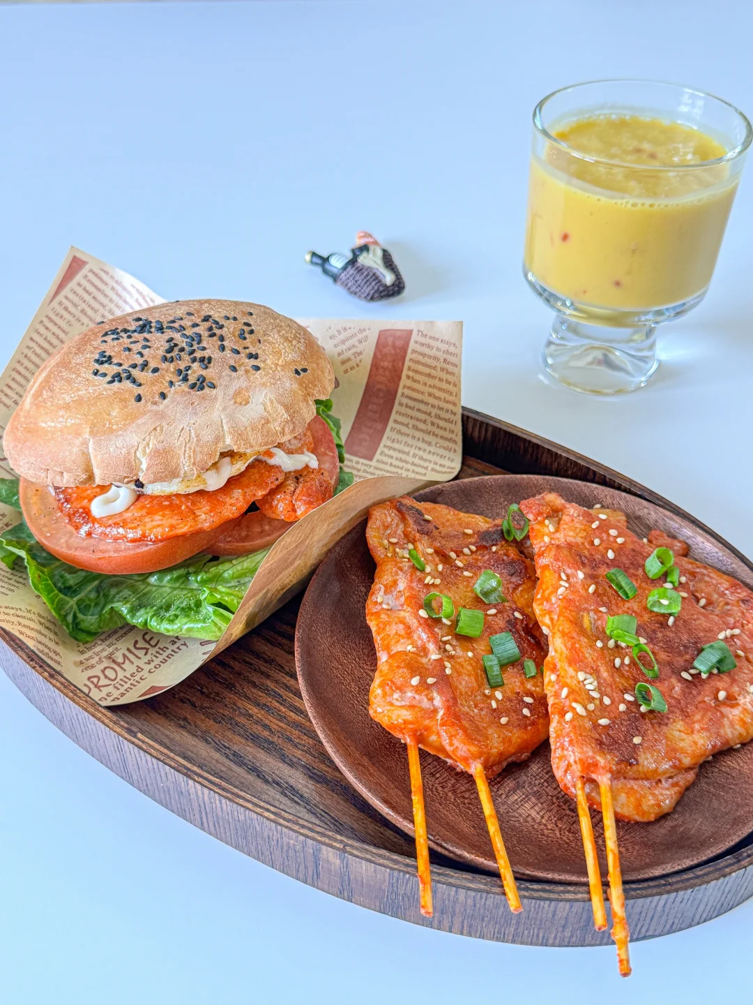 中式汉堡  ▏🍔自制低脂汉堡，快手早餐
