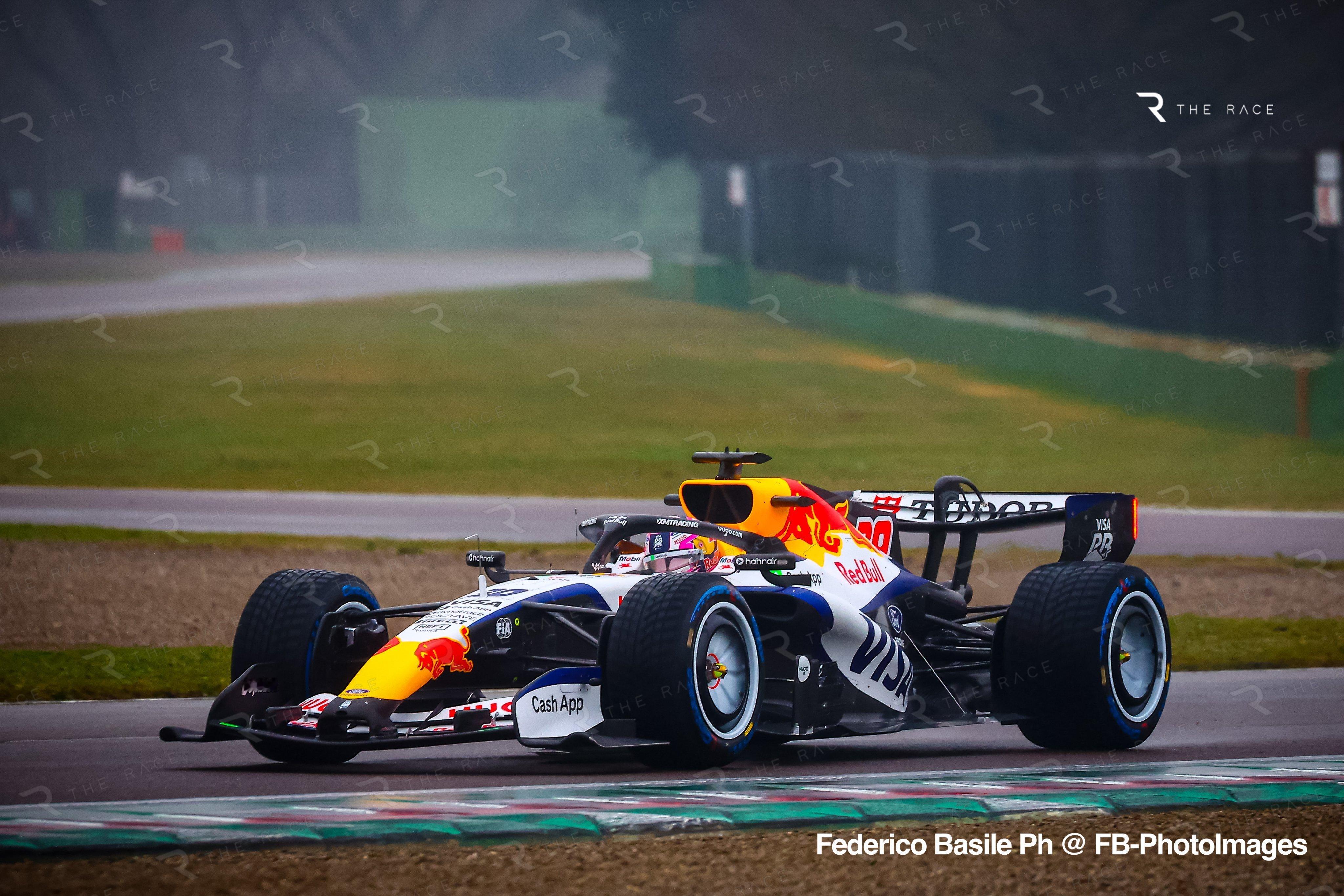 红牛二队新车VCARB03在伊莫拉赛道进行了15公里Shakedown，明天将利