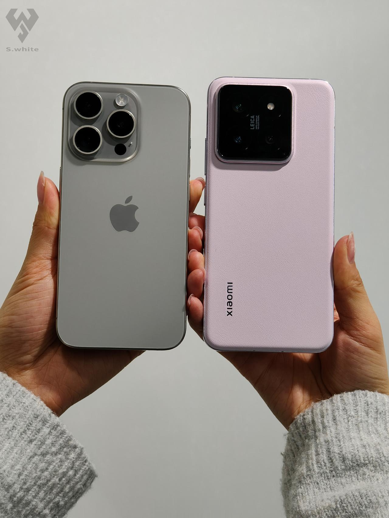 小米14越级对标iPhone 15 Pro，你会选谁？
这次的小米14确实不错，