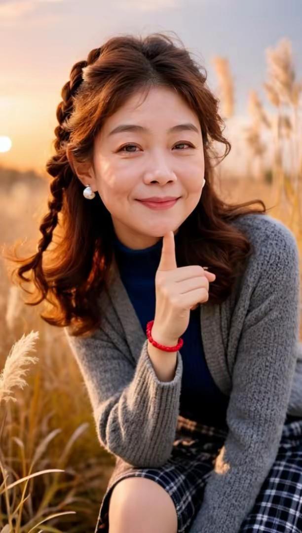 今日分享。AI田园逆光照 ai创作