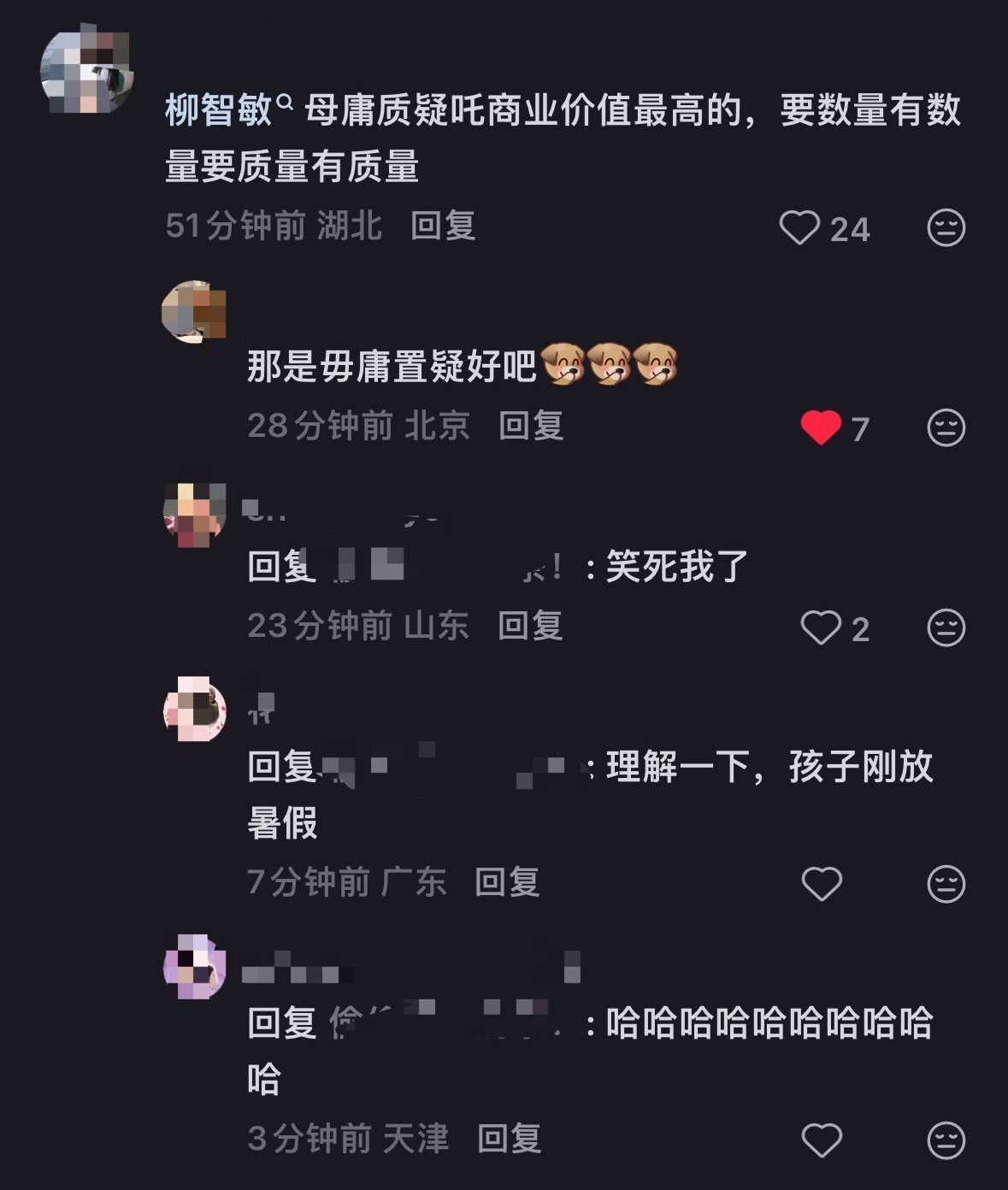 柳智敏母庸置疑吒商业价值最高的 