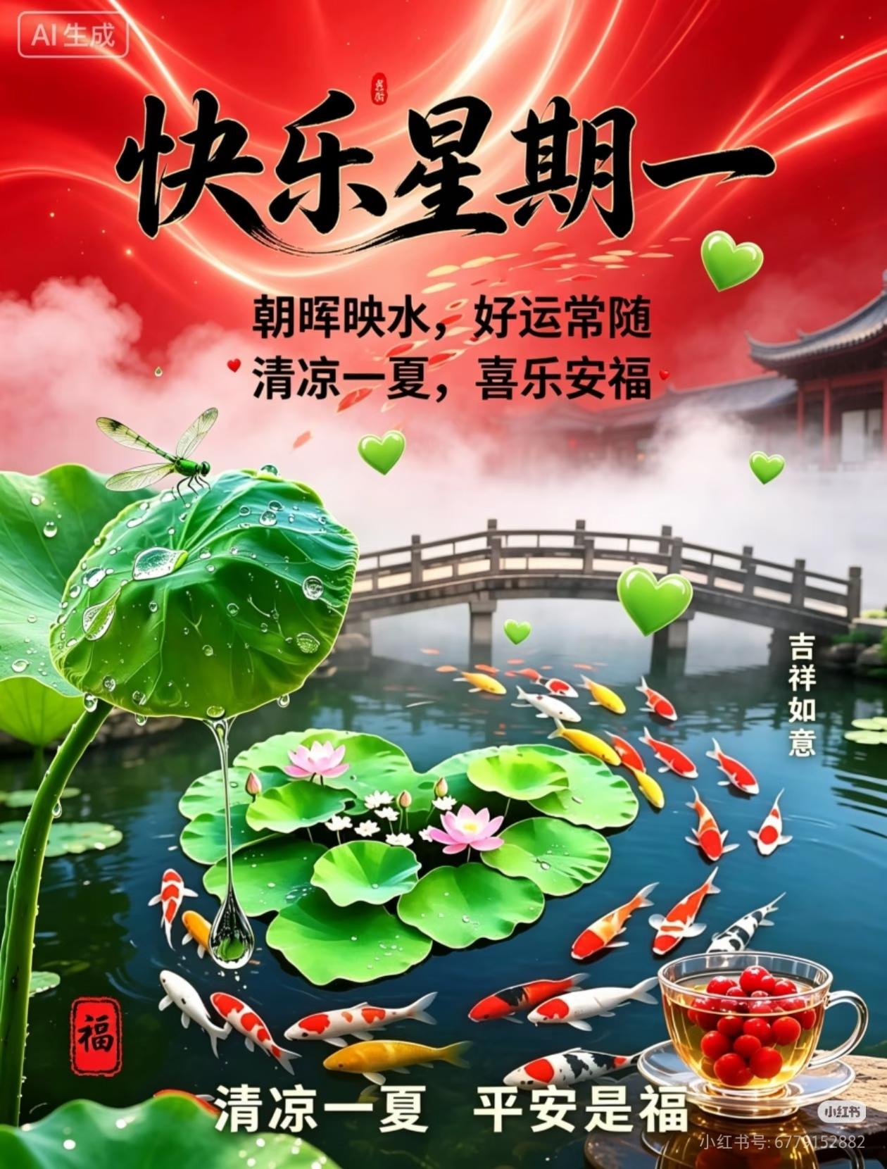 🌺🌺早安吉祥🌺🌺
       心态不老，时光就带不走春天。你看那船桨轻