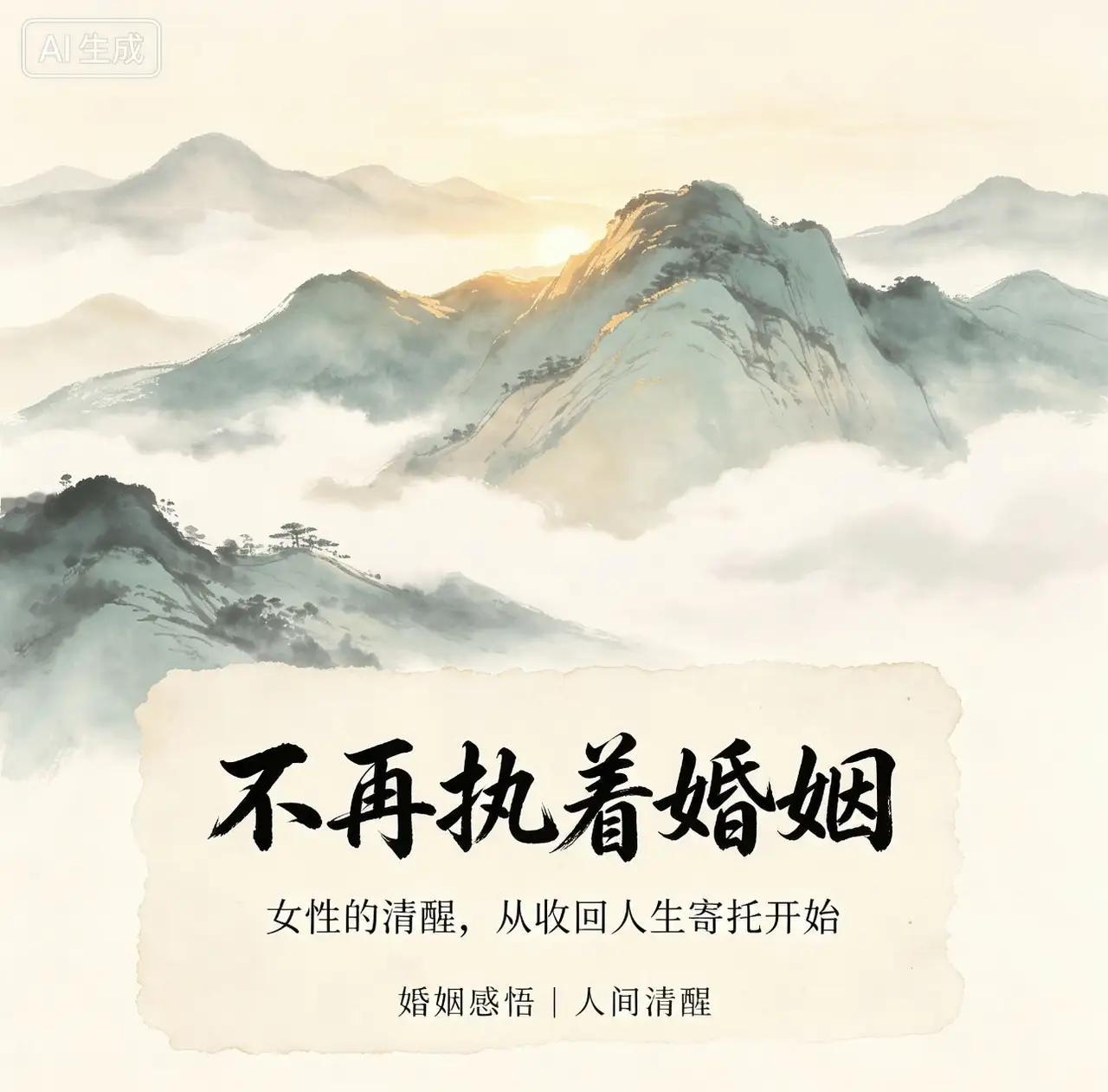 婚姻不是药，自己才是医

老赵家闺女小雅，三十有二，不婚。亲戚们急得跳脚：“再不
