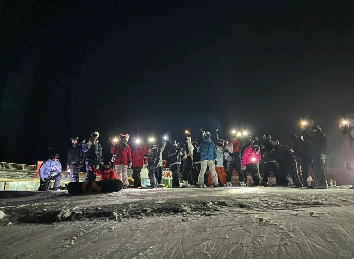 万龙回云顶夜滑体验get