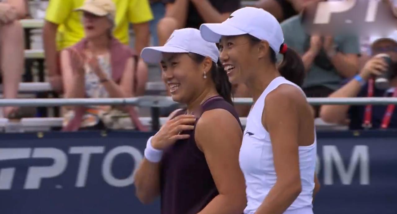 WTA500华盛顿站双打10-0零封！张帅组合逆转晋级四强！
WTA500华盛顿