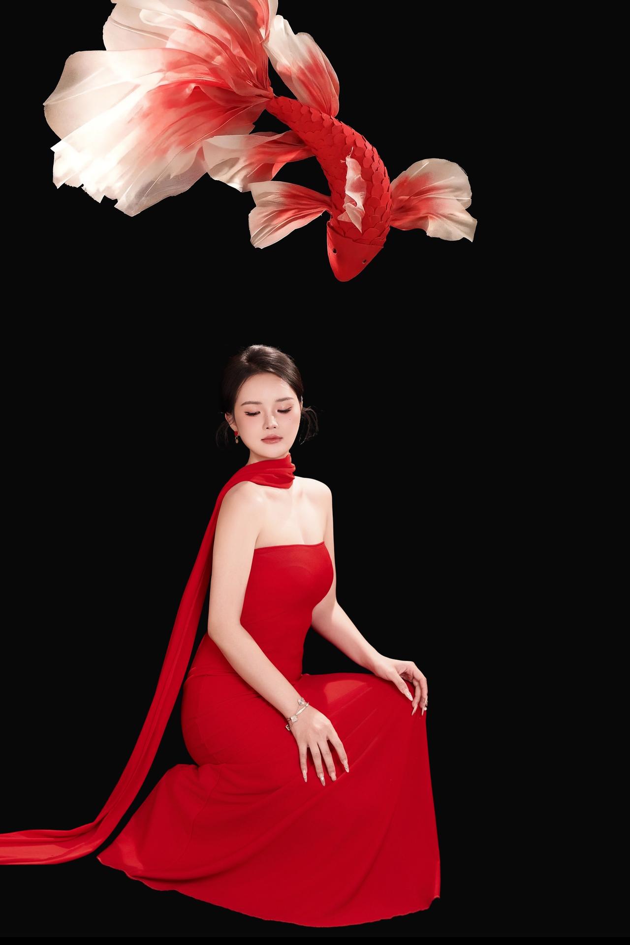 新年写真 锦鲤 深圳摄影师 摄影约拍 人像摄影