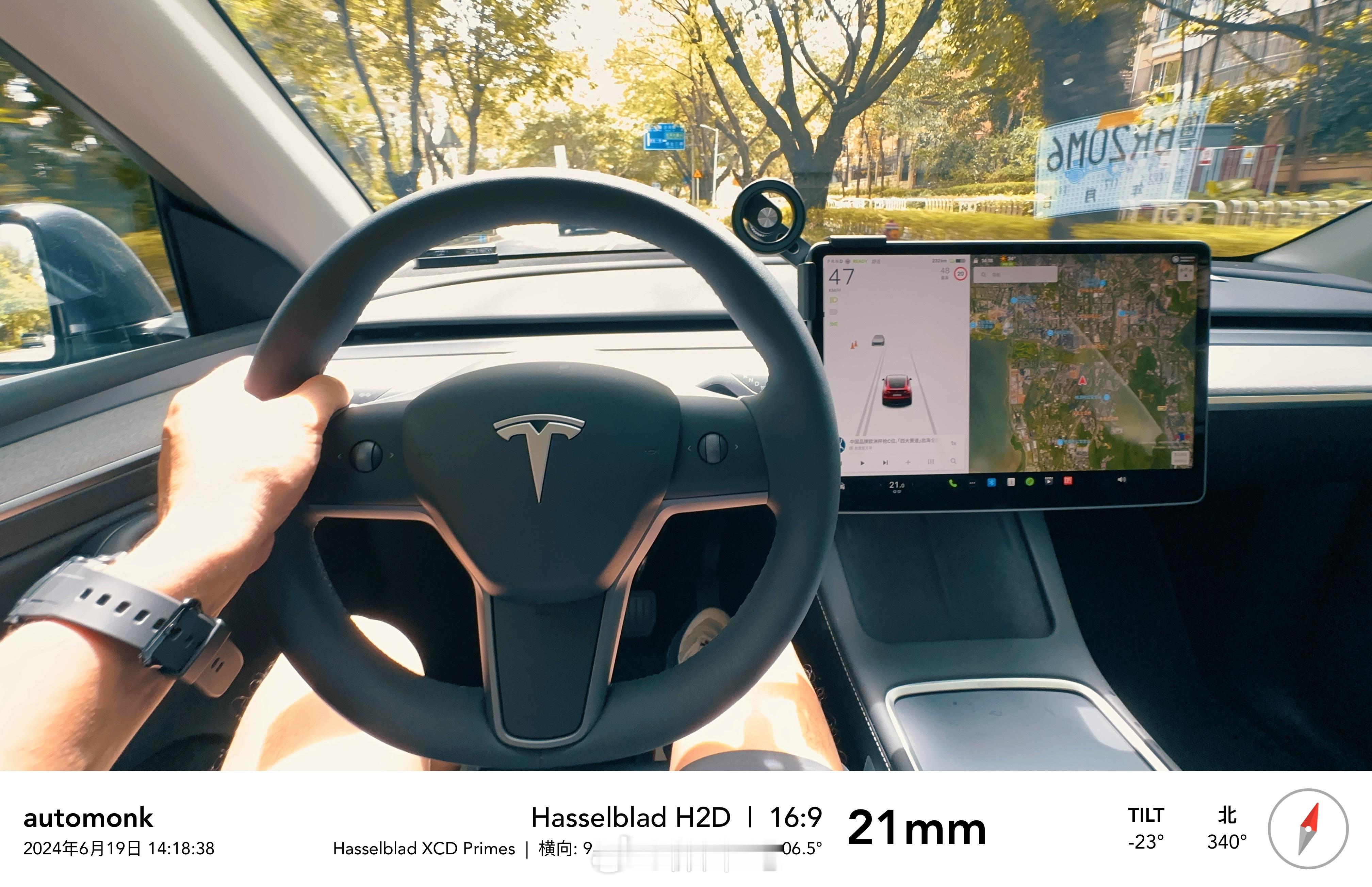 每次驾驶特斯拉都有一种手起刀落的快意感……[笑而不语]#亿点曝光计划# ​​​