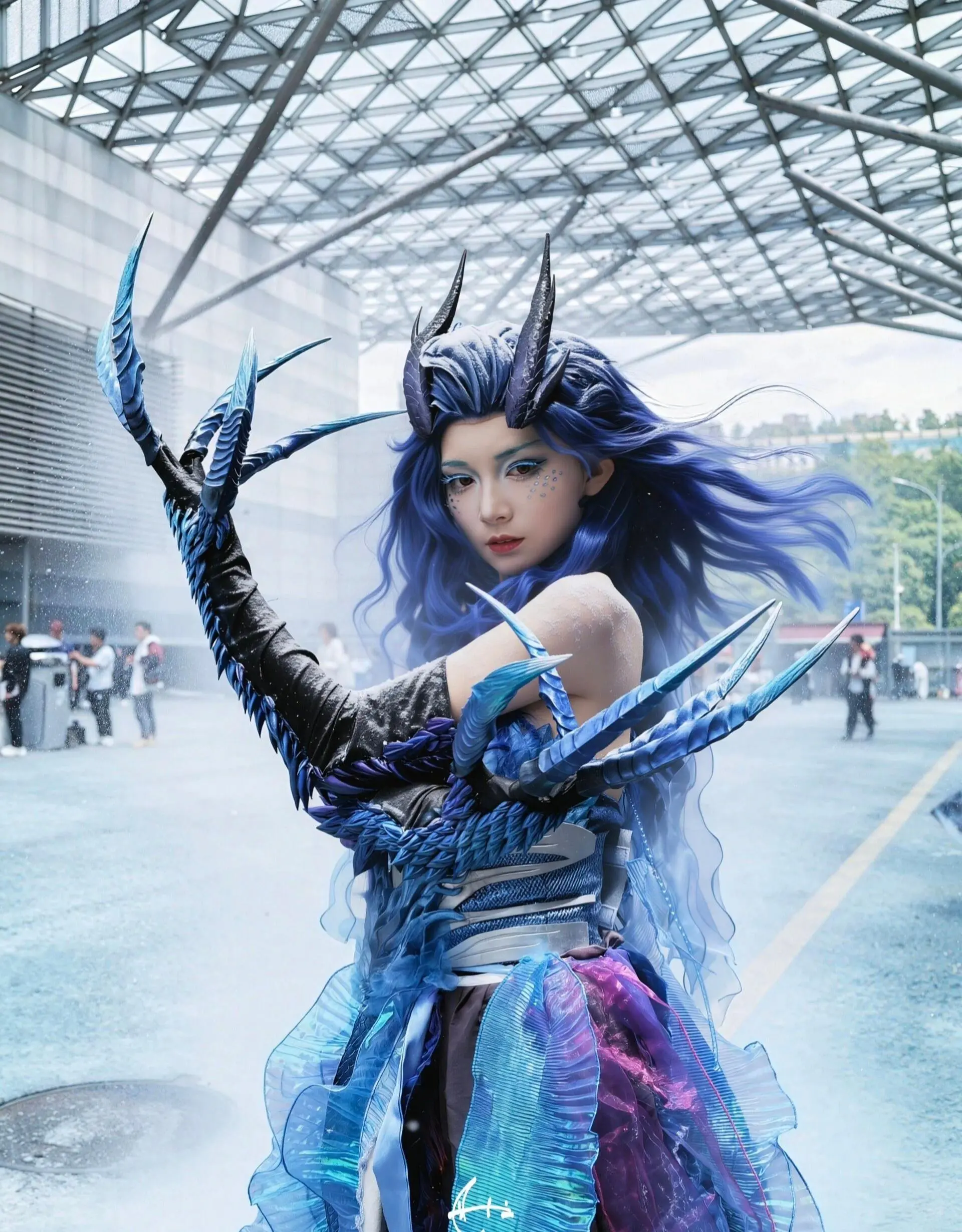 哪吒2 敖闰cos cosplay 漫展养眼造型大赏 科技感cos