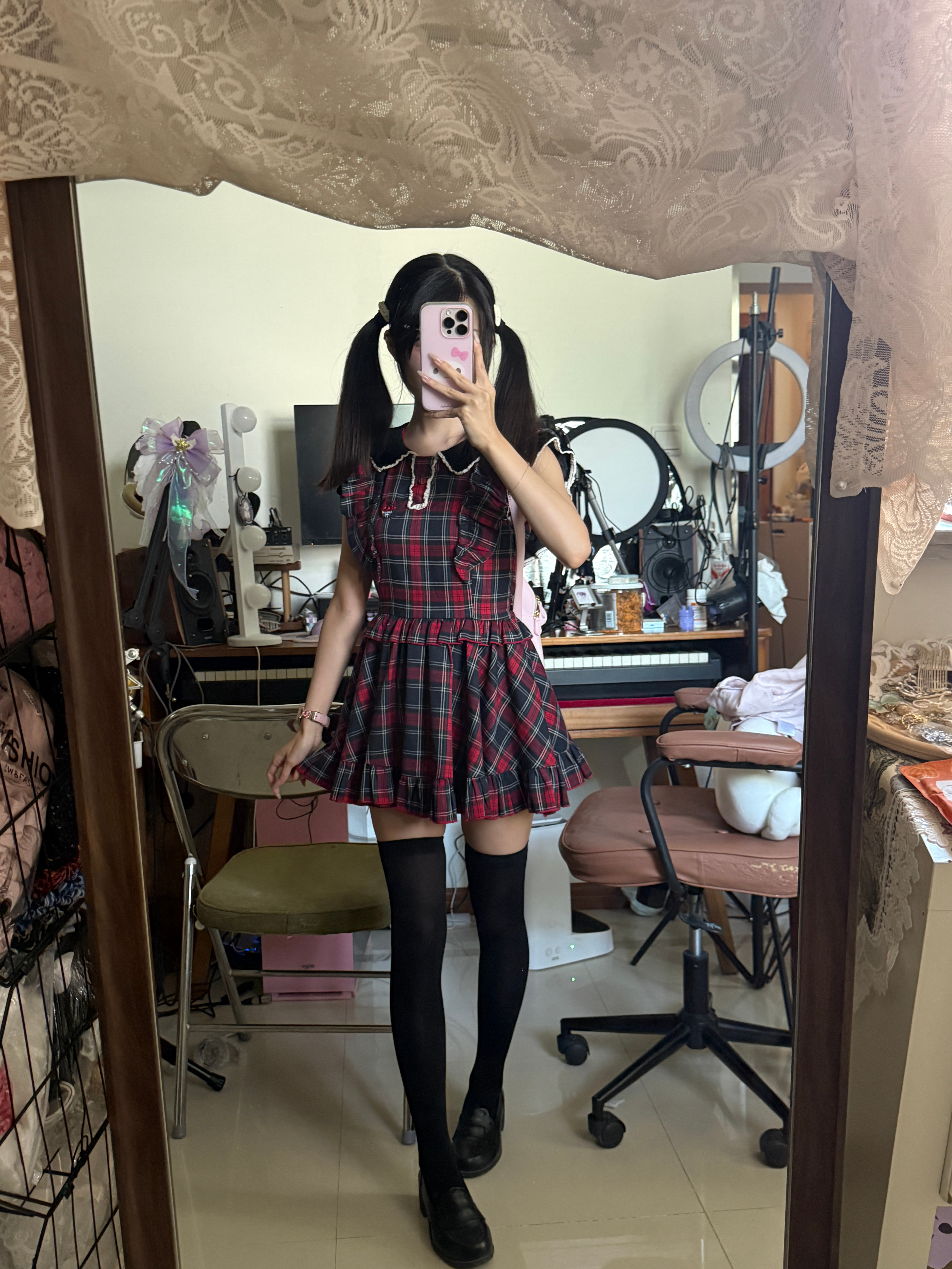 前年买的便宜裙子 
