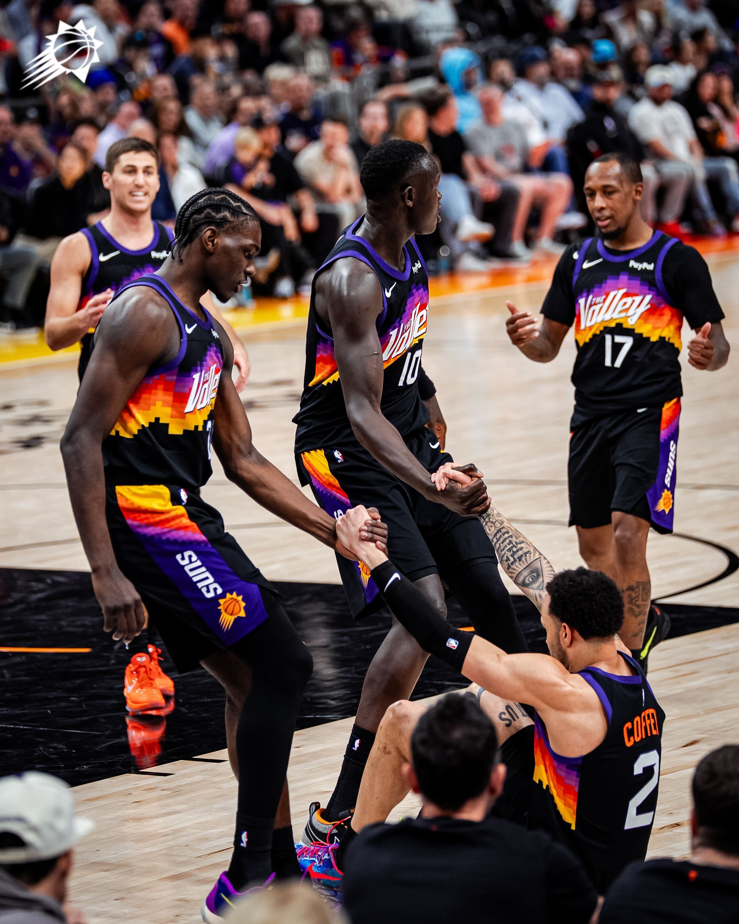 马鲁暴扣 & 二次得分 ！给球队注入些活力吧！菲尼克斯太阳 ｜旭日东升 ｜开拓者