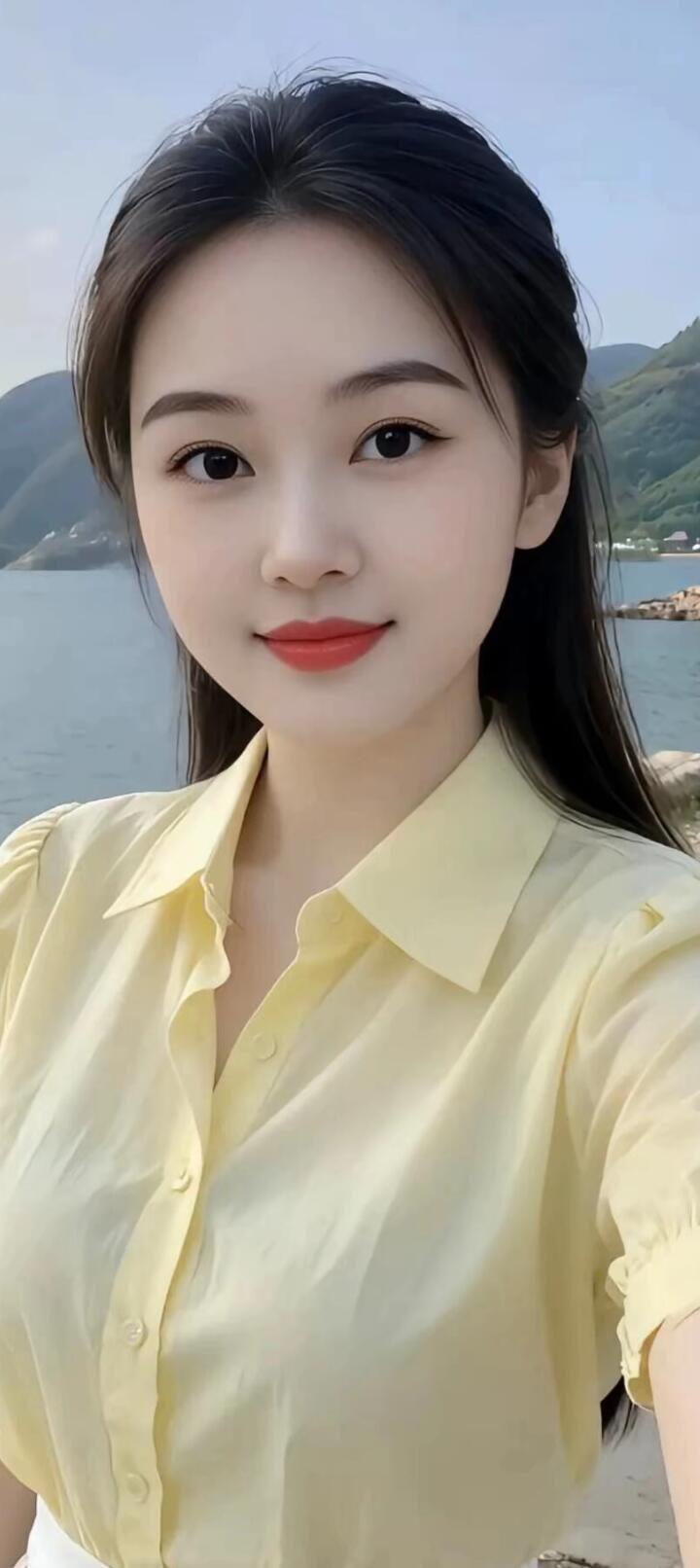 海边自拍，阳光明媚，心情愉悦！🌞👩‍❤️‍💋‍👩