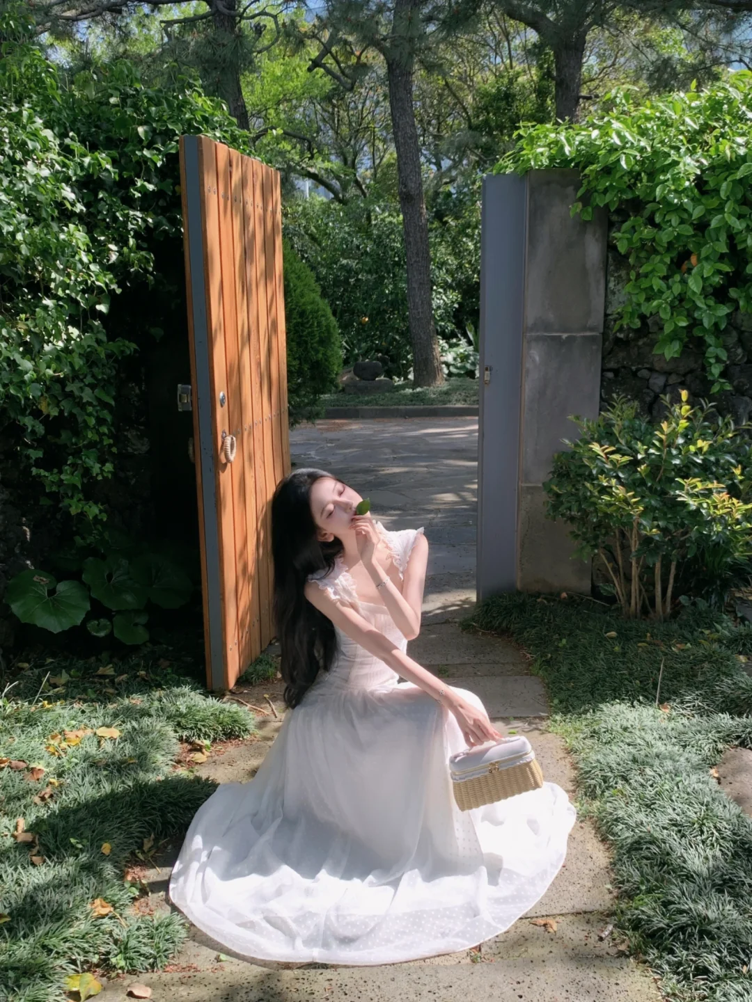 光落在绿意里🍃