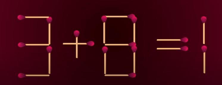 在这充满挑战的火柴棒数学谜题里，“3 + 9 = 1” 这个等式显然违背常规数学