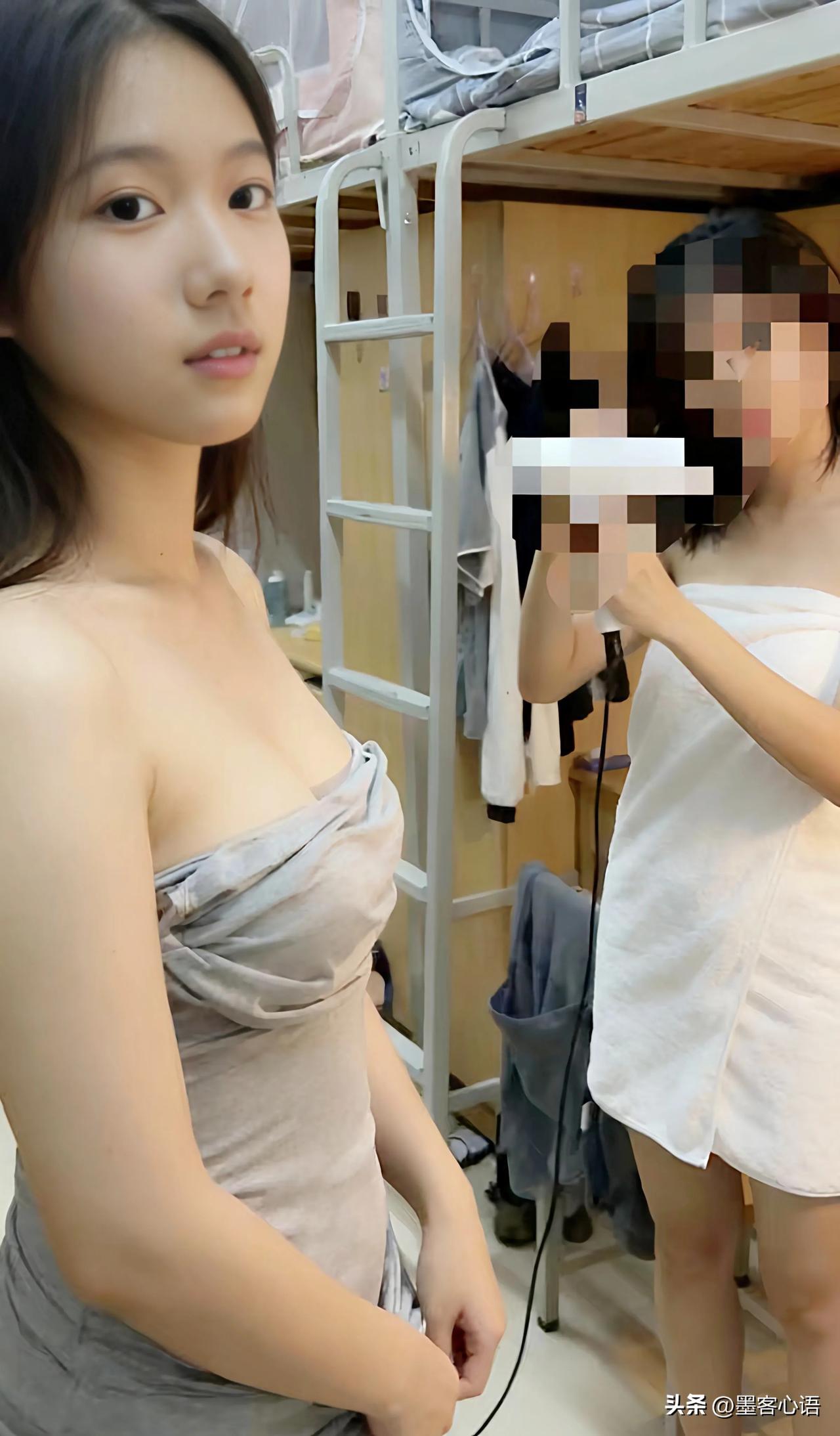 穿这么露，不就是想引人注意吗？为什么总有人是这种想法呢？

刚在宿舍洗完澡，而且