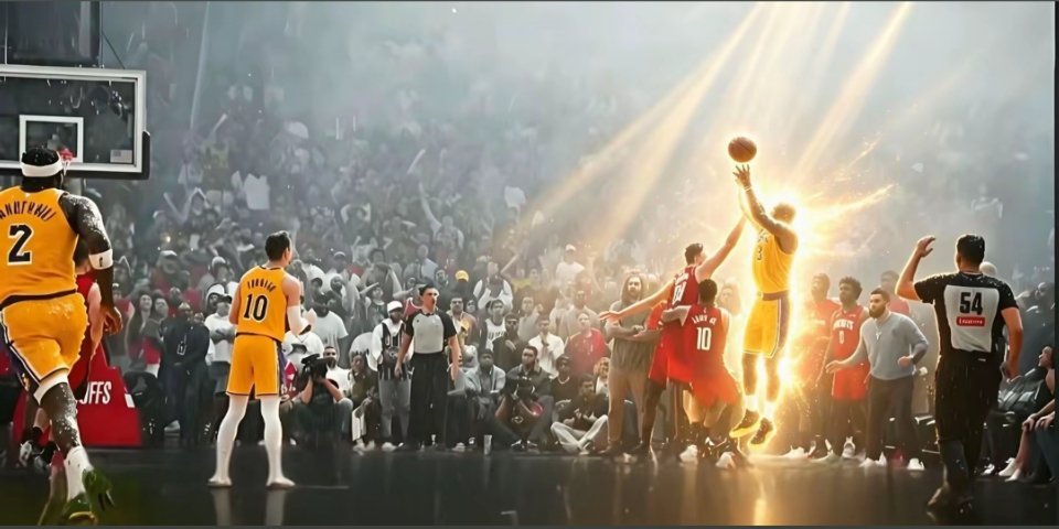 韦德谈詹姆斯季后赛表现：“他打得太出色了，前两场表现堪称大师级，那是巅峰状态的勒