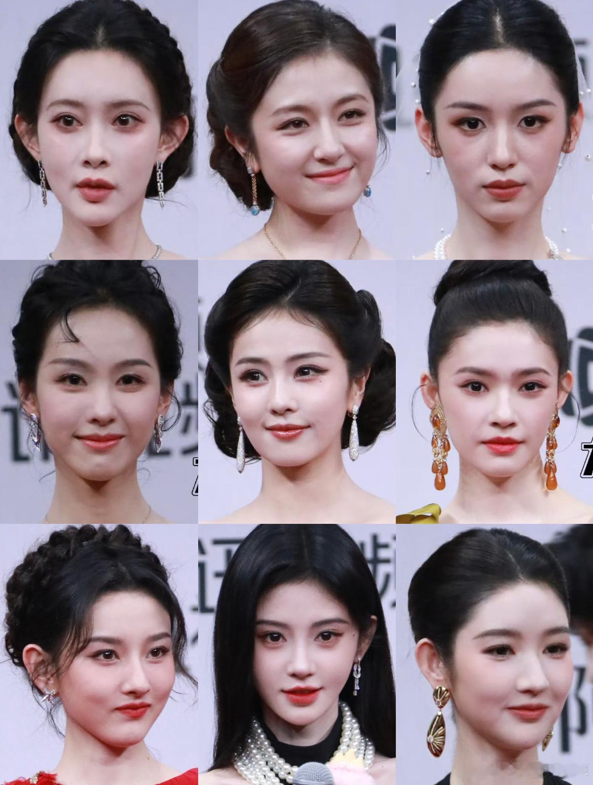 星光大赏女艺人生图已出，请点评孟子义、李兰迪、周也、陈都灵、白鹿、林允、宋祖儿、