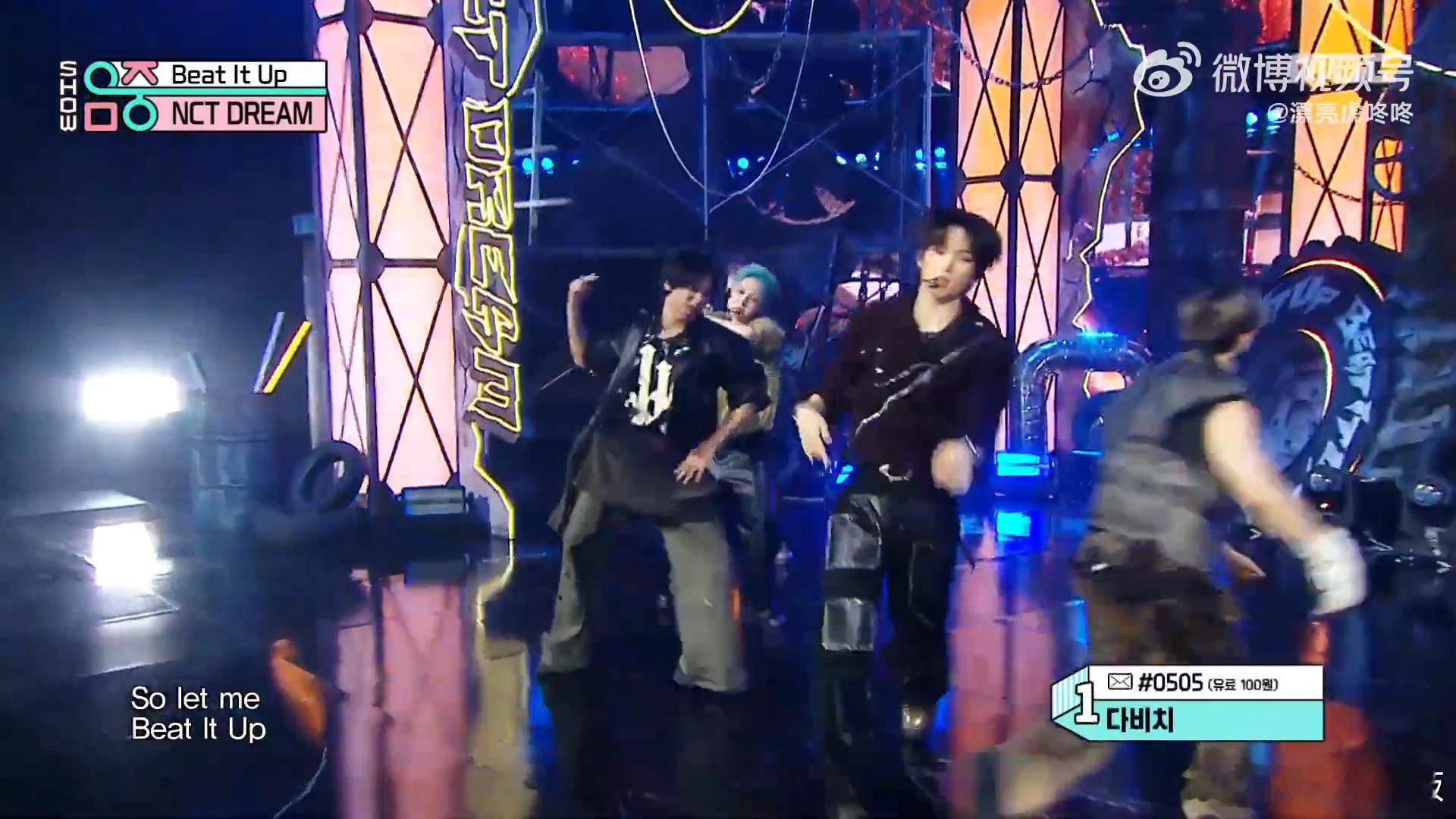 NETDREAM这《Beat It Up》走位飞着来的吧！队形跟万花筒似的，全员
