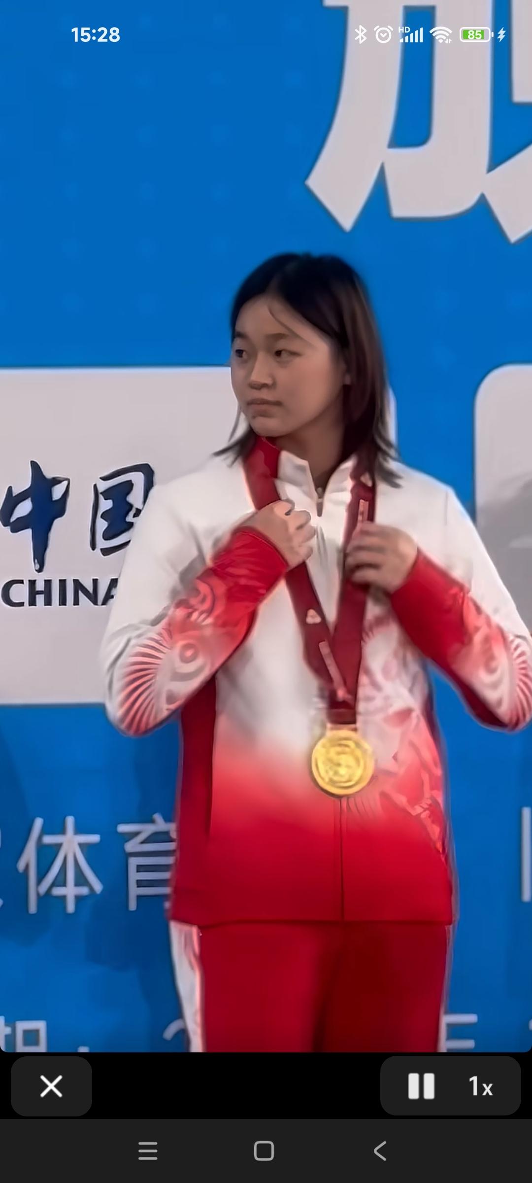 史上最牛小姑娘
婵宝伤愈后复出，王者归来，代表广东队参加全运会，首秀夺冠。

婵